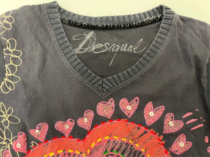 Pull Desigual taille 38 - photo numéro 3