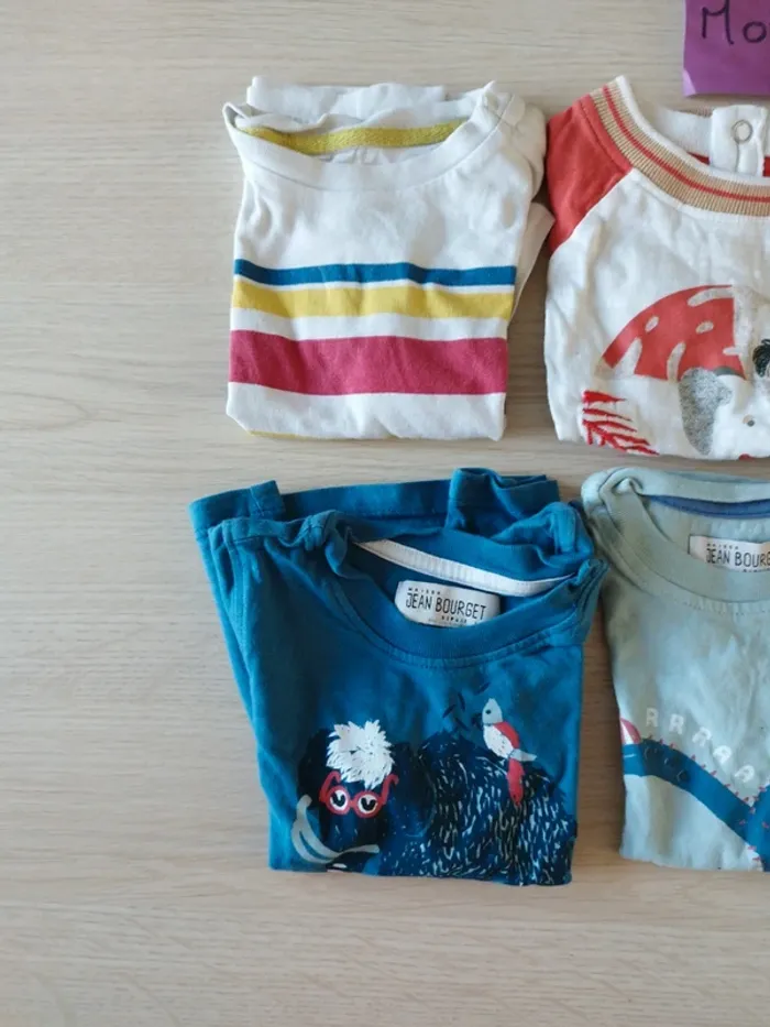 T-shirt 12mois manche courte - photo numéro 2