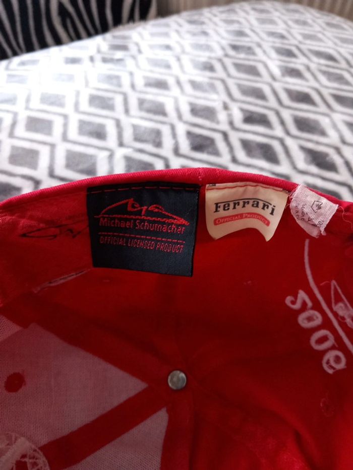 Casquette Ferrari Michael Schumacher - photo numéro 5