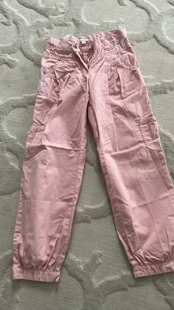 Pantalon verbaudet rose clair 9 ans