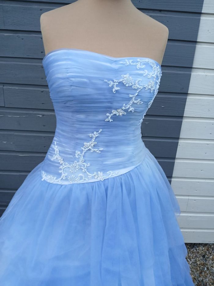 unique, robe de mariée ou de fiançaille ou de bal taille 40/42 - photo numéro 4