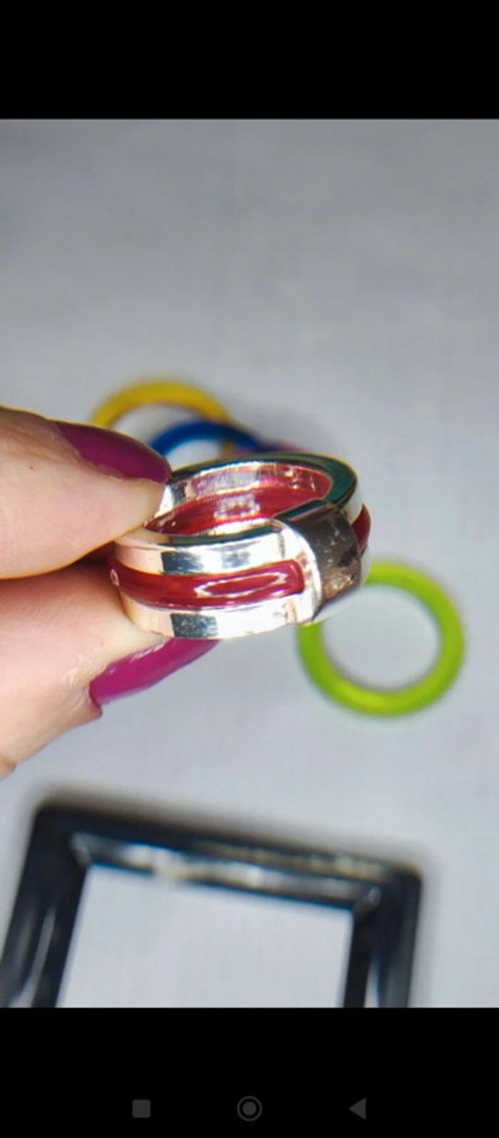 Bague avec anneaux interchangeables - photo numéro 6