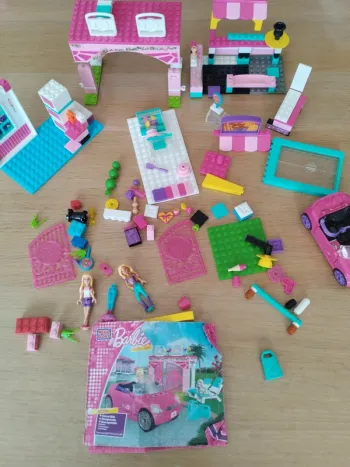 Lot lego megablocks barbie