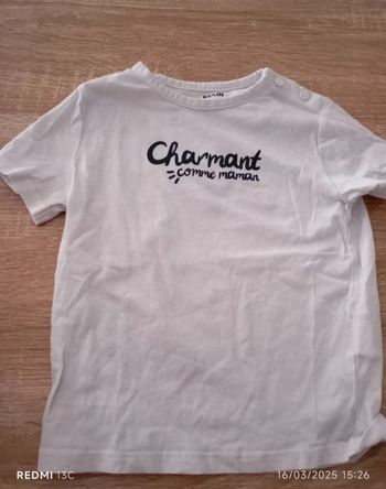 T shirt charmant comme maman