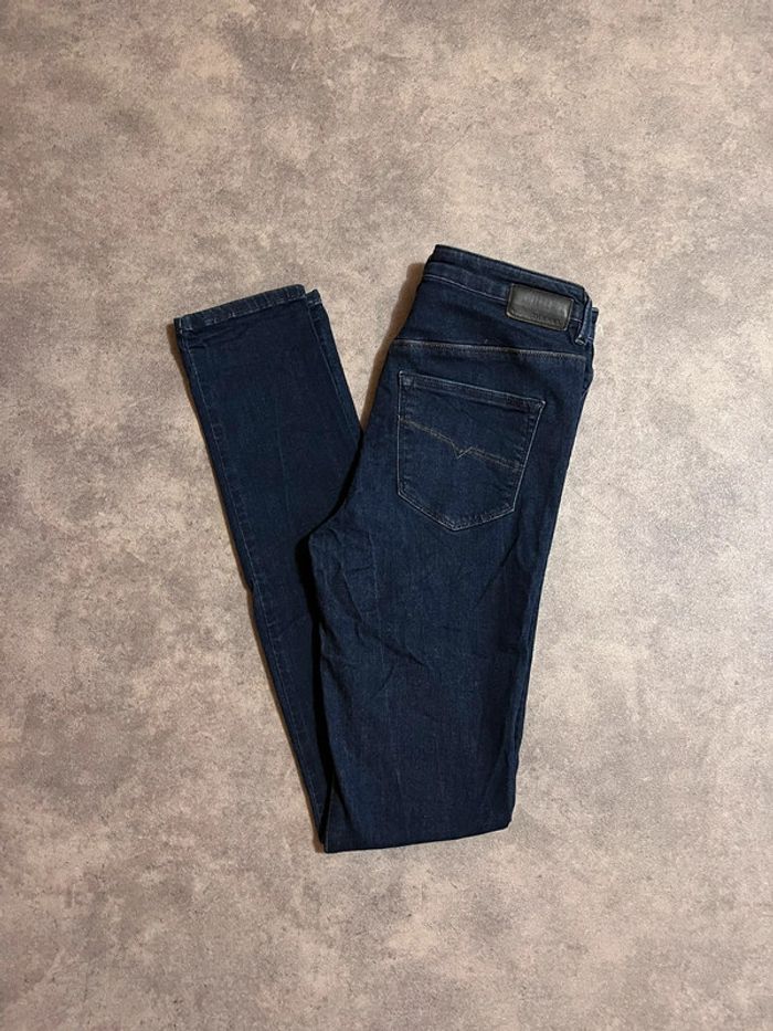 Jean Diesel femme taille haute skinny w27 l32 // Jean Diesel skinzee-high 27