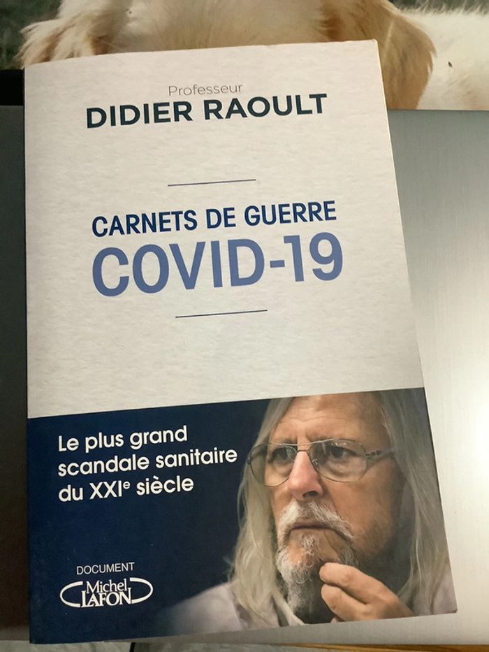 Livre carnet de guerre COVID -19