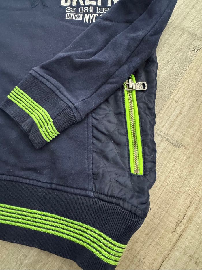 Sweat capuche Vingino bi matière 6 ans - photo numéro 3