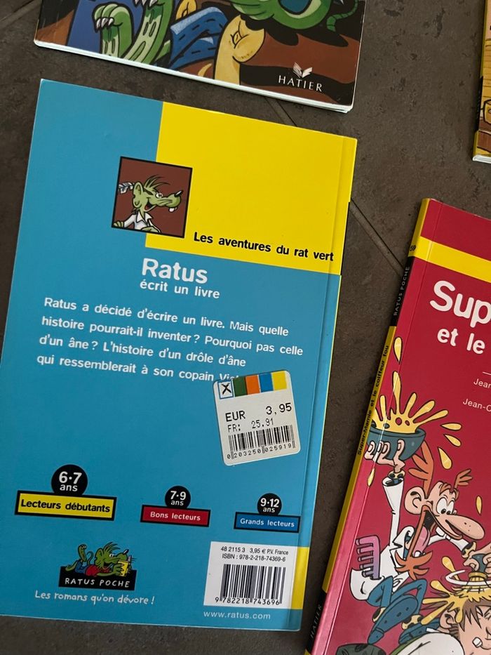 Lot de 10 livres enfants – ratus - photo numéro 2