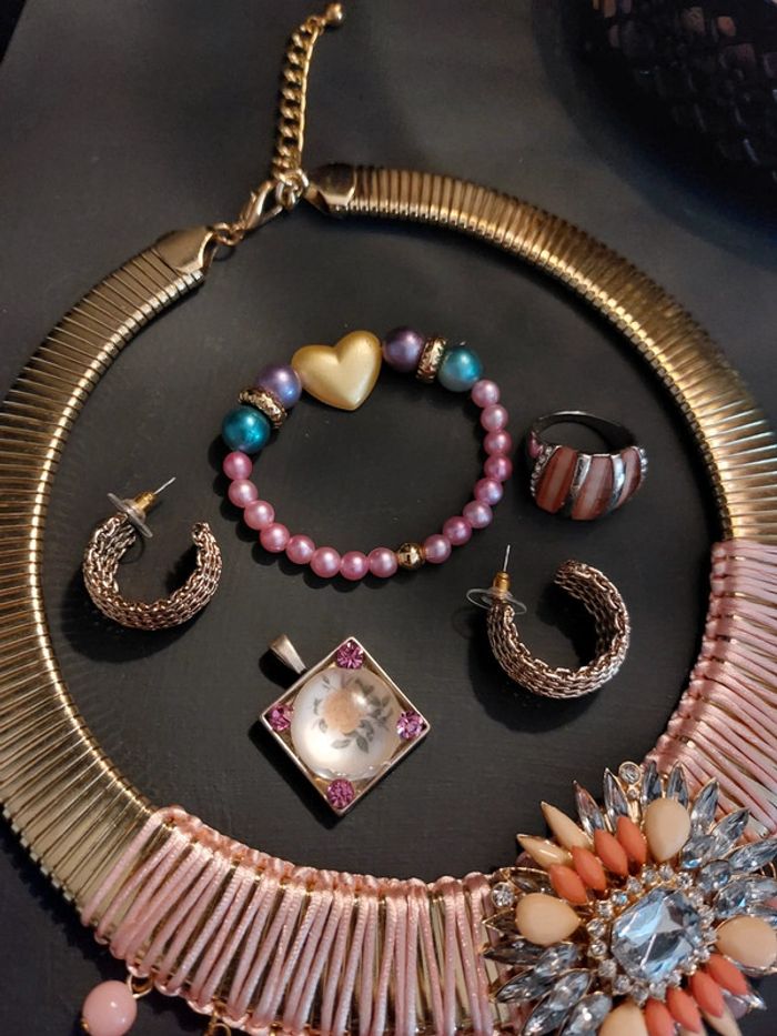 Lot de bijoux vintage et moderne 🌿 - photo numéro 3