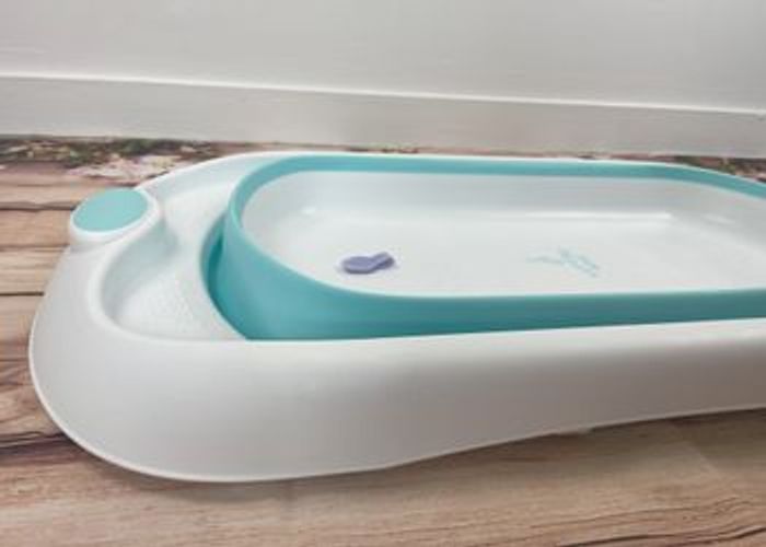 Baignoire Bébé Pliable avec Transat de Bain - photo numéro 8