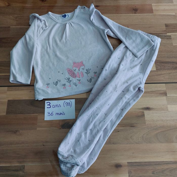 Pyjama hiver 3 ans fille