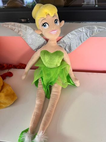 Poupée chiffon fée clochette officielle disney