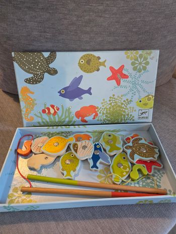 Pêche à la ligne Djeco  pois