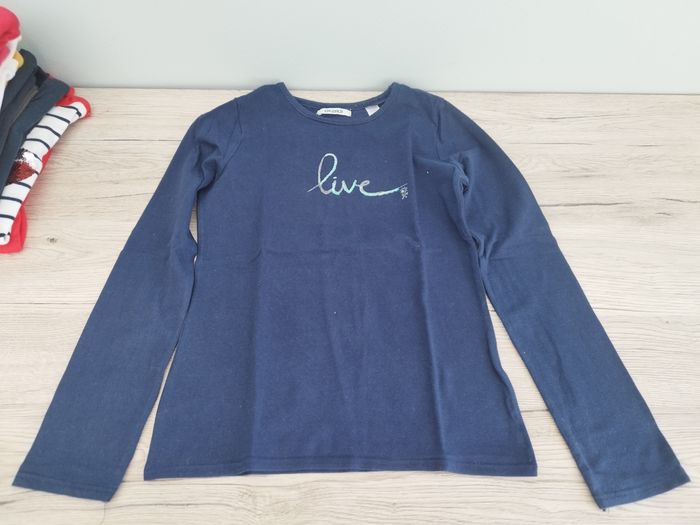 Tee-shirt manches longues fille 8 ans