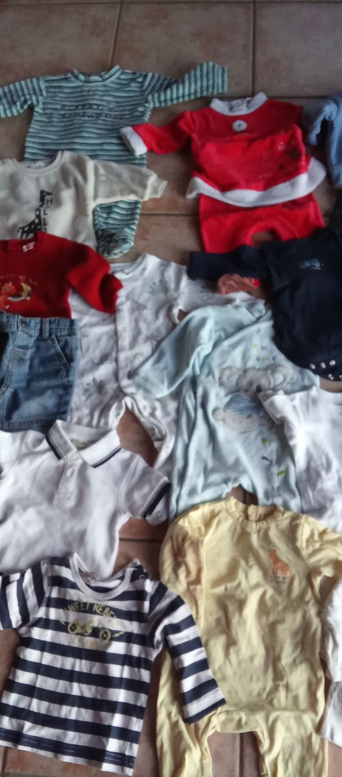 Lot de 20 à garçon 6 mois    68cm - photo numéro 3