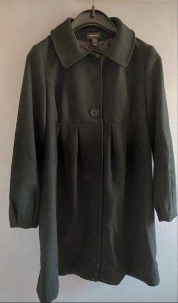 Manteau noir hiver H&M T. S Donc 38/40.
