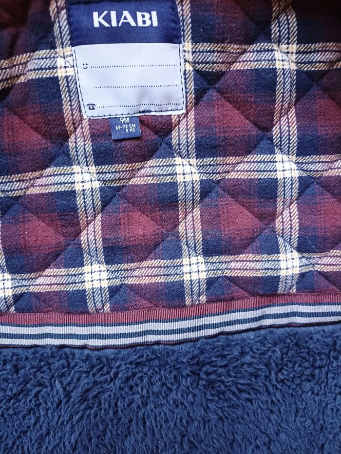 Manteau chaud Kiabi 9mois - photo numéro 3
