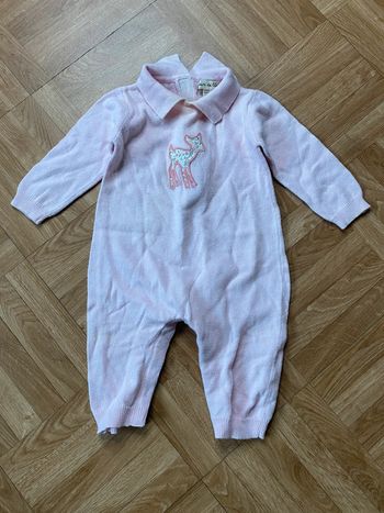 Combinaison rose taille 3 mois Grain de Blé