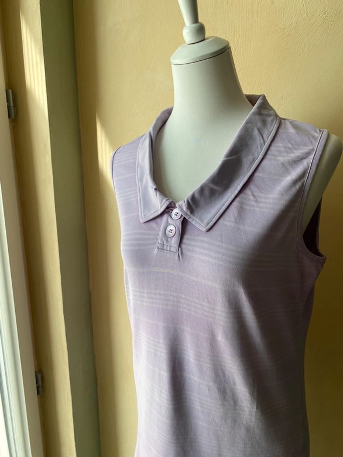 Polo violet rayé Rohnisch L - photo numéro 6