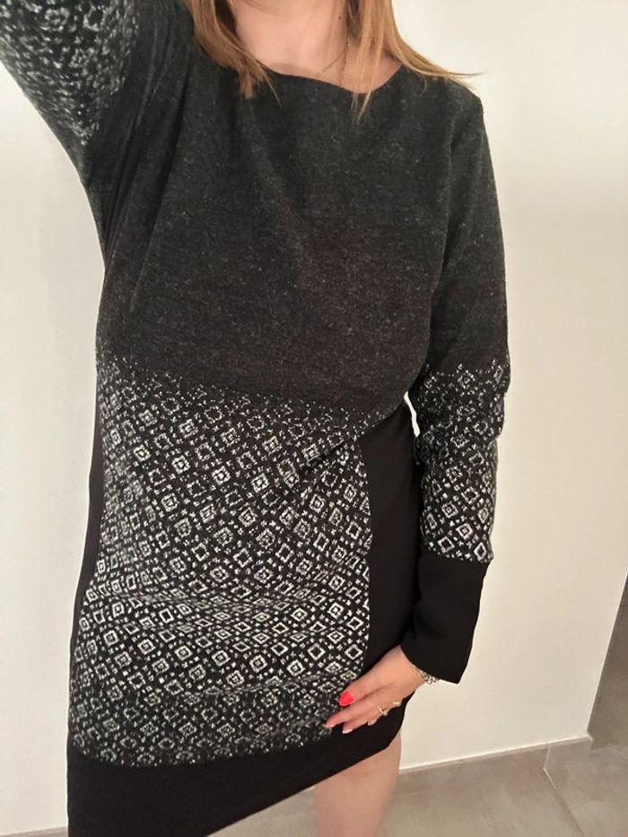 Robe d’hiver Terre de fées T44-46 - photo numéro 4