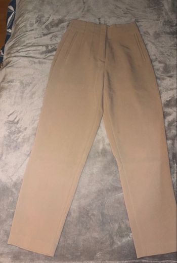 Pantalon droit beige 