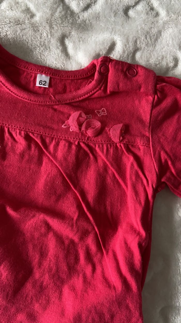 Tee shirt rose - photo numéro 2