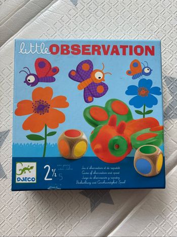 Little observation jeu de société Djeco
