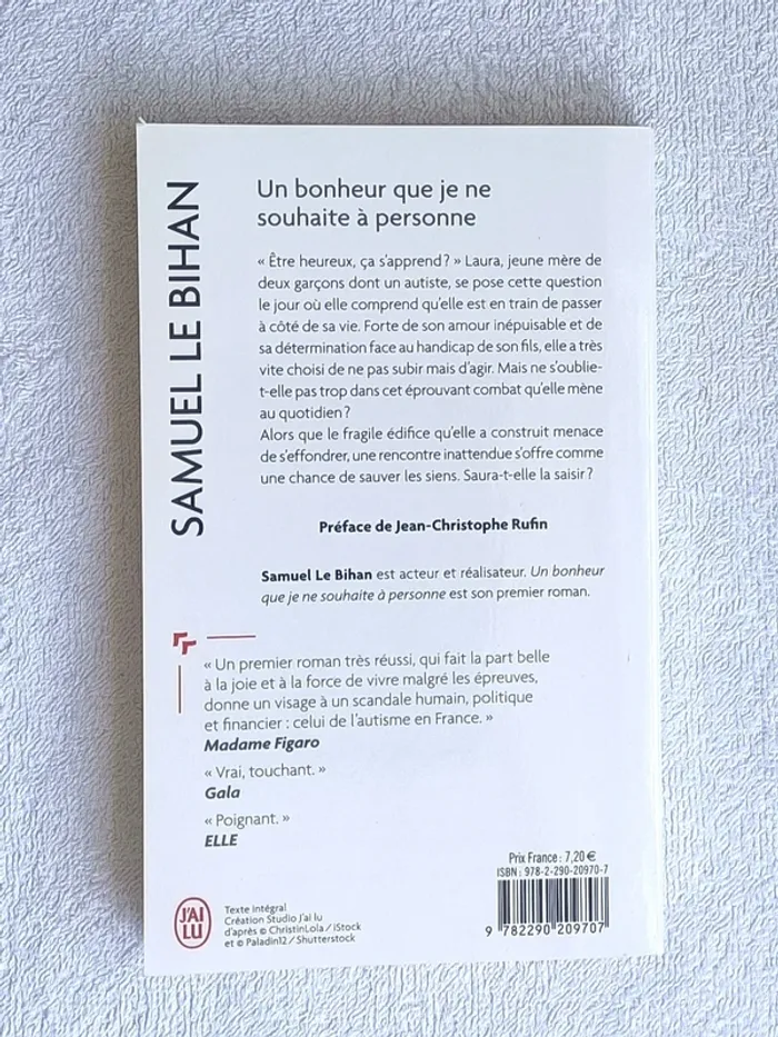 livre Un bonheur que je ne souhaite à personne - photo numéro 5