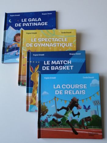 lot de livres McDonald's l'esprit sportif