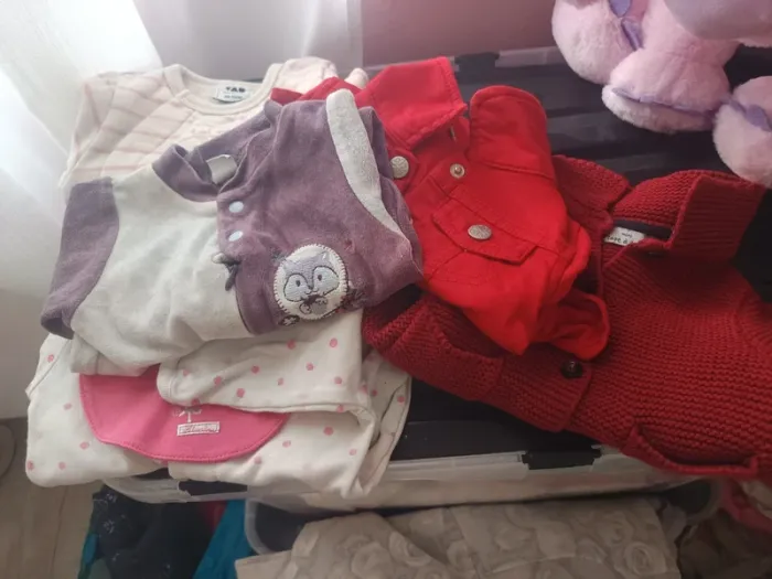 Gros Lot vêtements bébé fille.