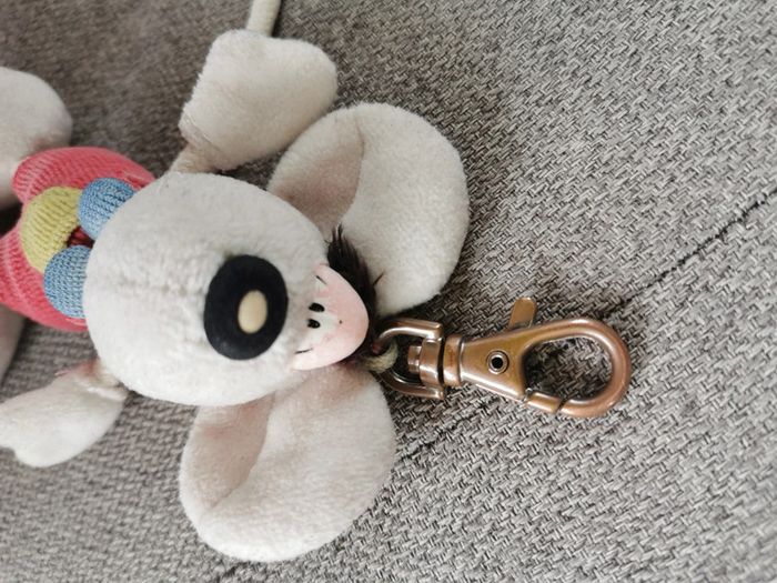 Peluche porte clé Diddl - photo numéro 3
