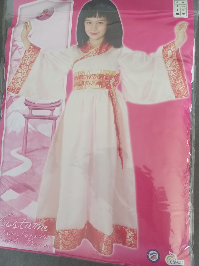 Robe déguisement chinoise japonaise 5/7 ans césar - photo numéro 5