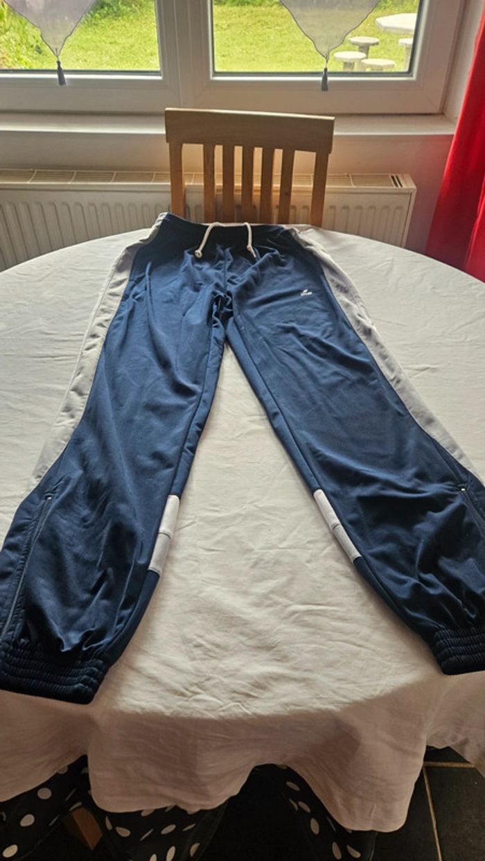 Pantalon de jogging QLS bleu marine et bleu- Taille 40/42 - photo numéro 3