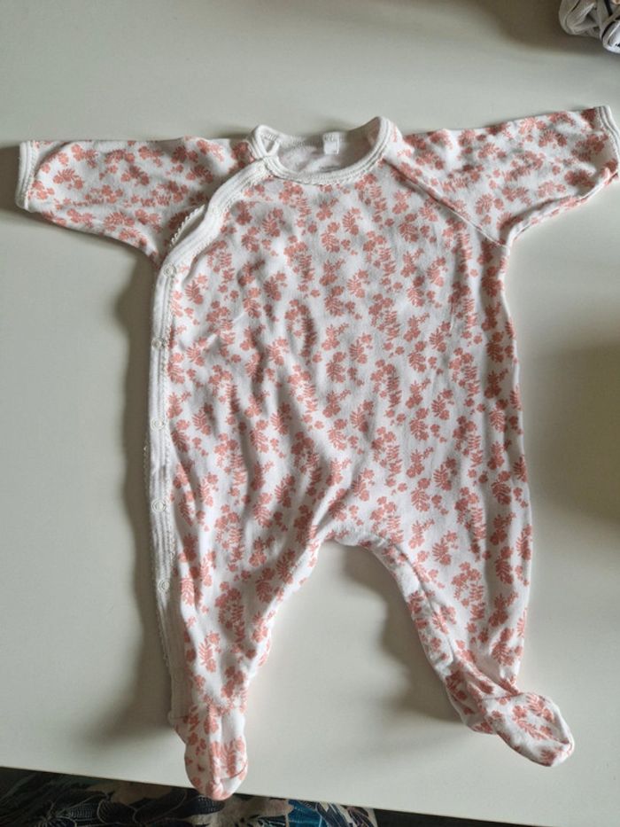 Pyjama fin Petit Bateau 1 mois