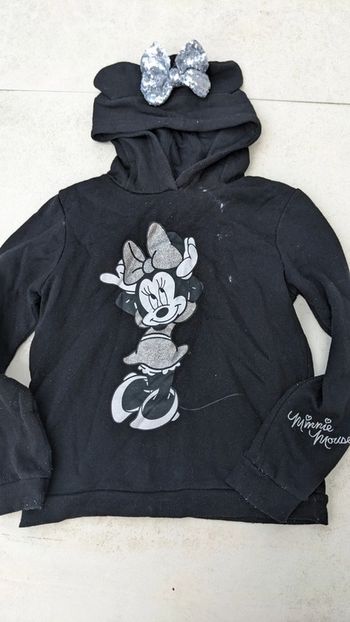 Donne pull à capuche fille Minnie 11 ans