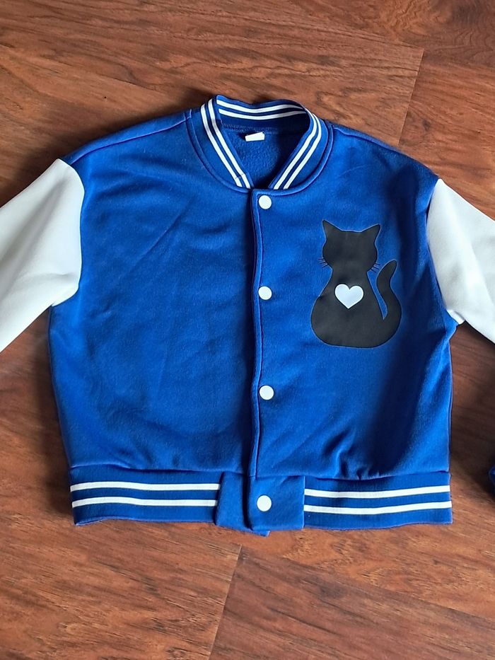 Veste collège américain style fille - photo numéro 2