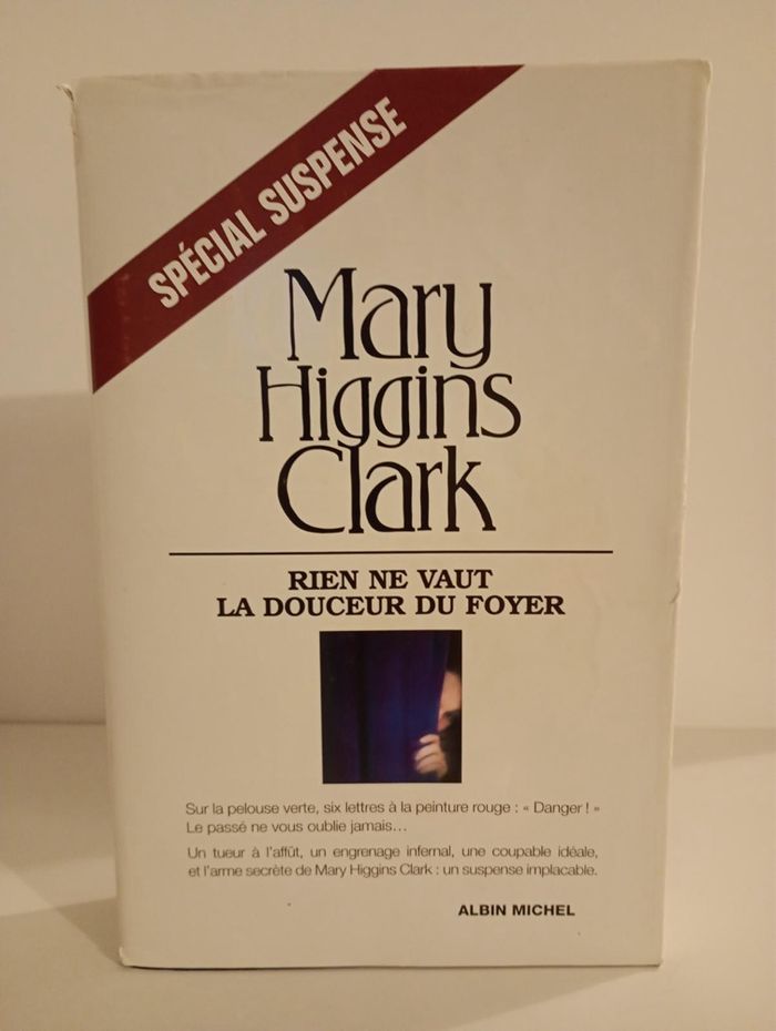 Livre Rien ne vaut la douceur d’un foyer Mary Higgins Clark