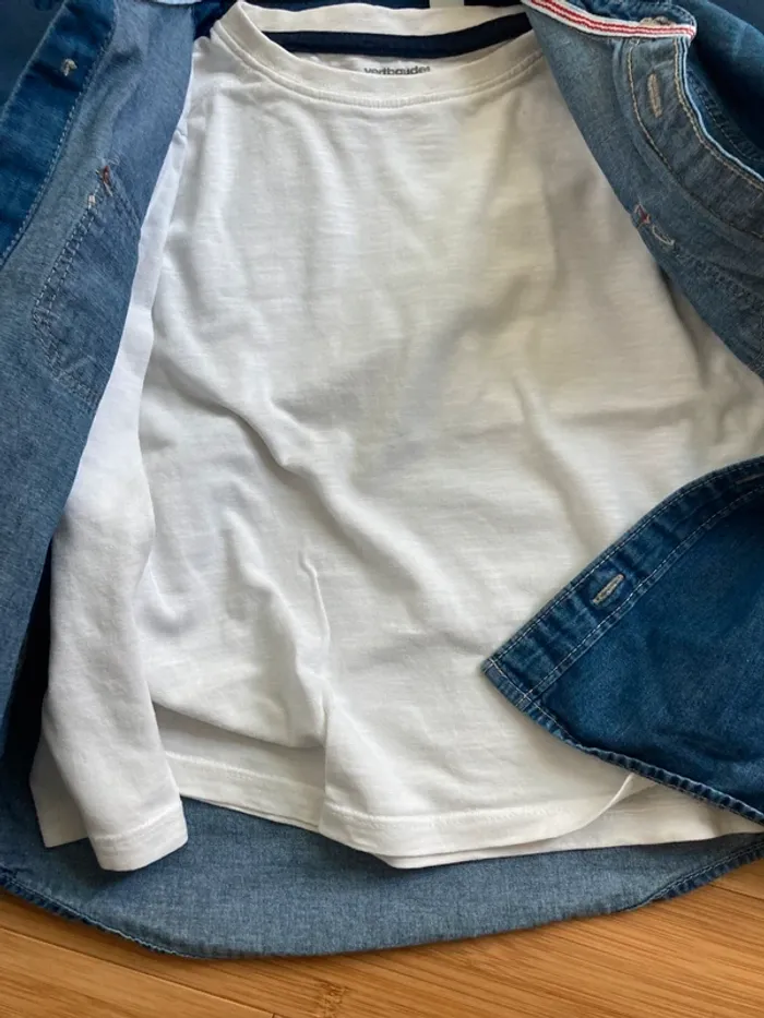 5 ans - Lot de 7 pièces de vêtements sans gros défauts majeurs - photo numéro 8