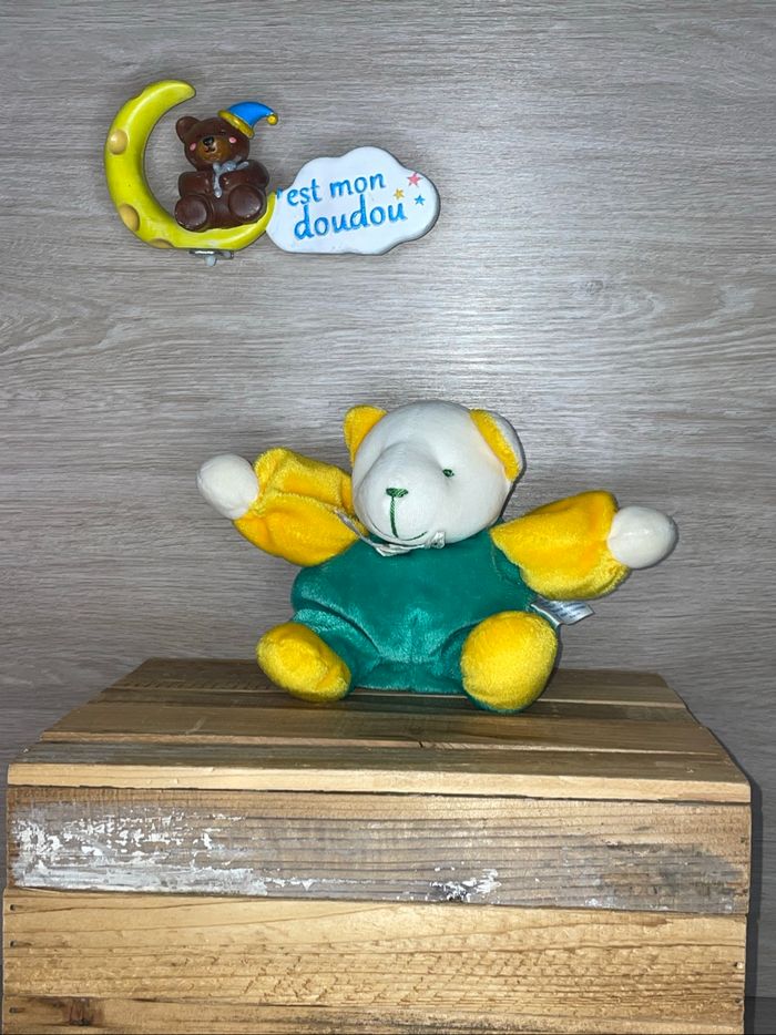SOL215BIS doudou ours 🐻 création blanchet