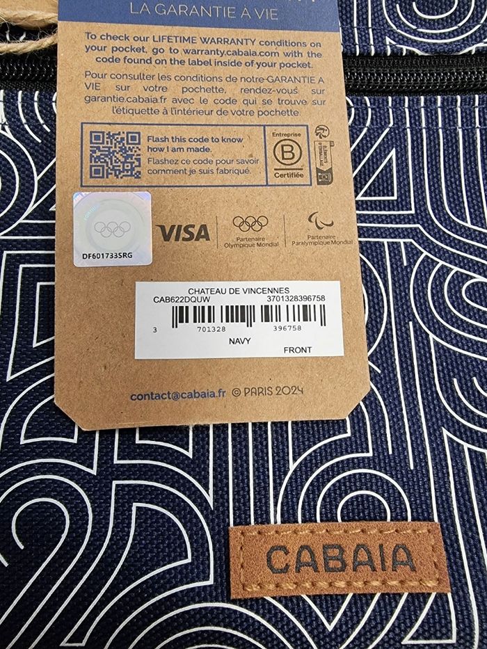 Cabaïa pochette édition limitée Chateau de Vincennes - photo numéro 4