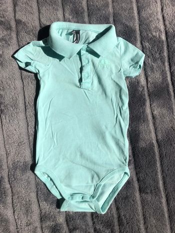 Body polo bébé garçon menthe Orchestra 9 mois