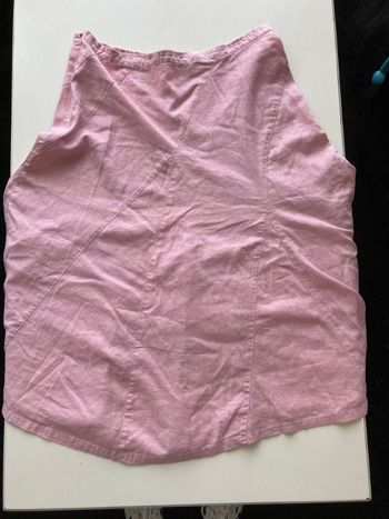 Longue jupe en lin taille 42/XL