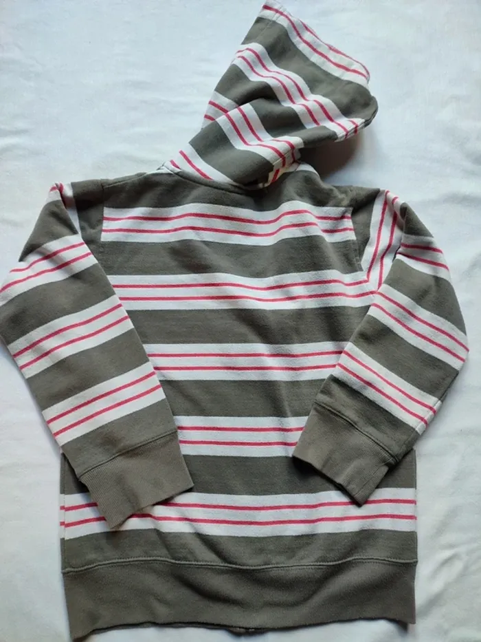 Gilet zippé à capuche 10 ans - photo numéro 7