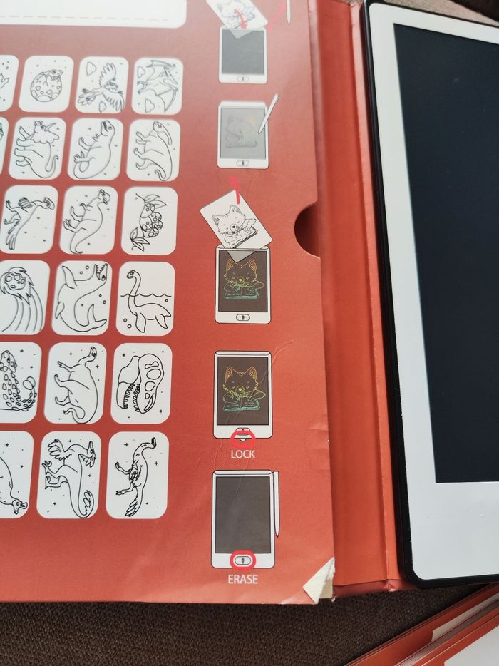 Tablette à dessin KidyWolf - photo numéro 5