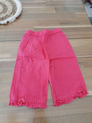 Pantalon rouge fille