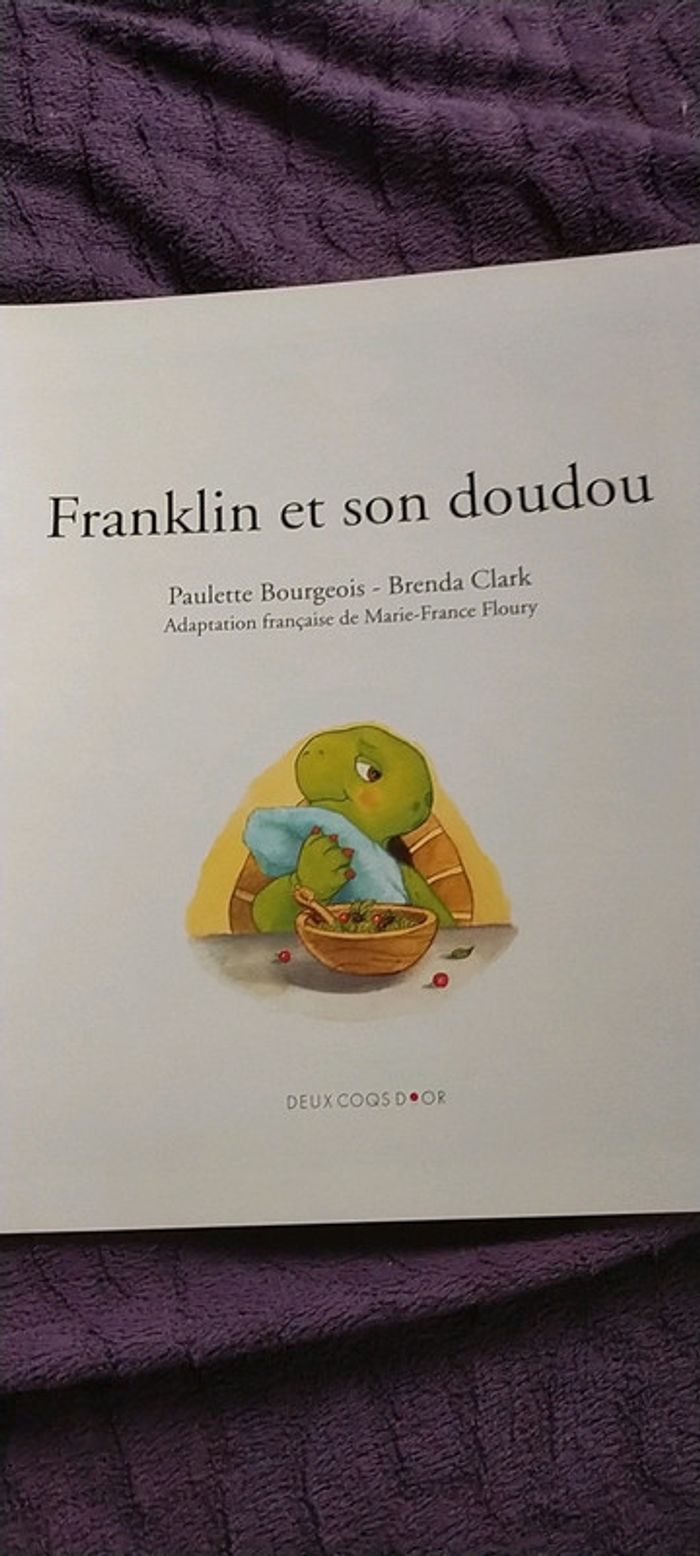 Livre "Franklin et son doudou" - photo numéro 5