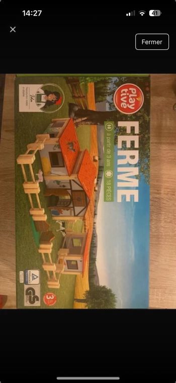 Ferme à construire en bois