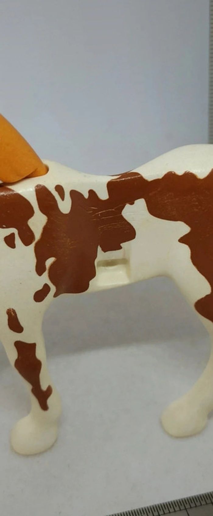 Cheval tacheté crème et marron playmobil - photo numéro 6