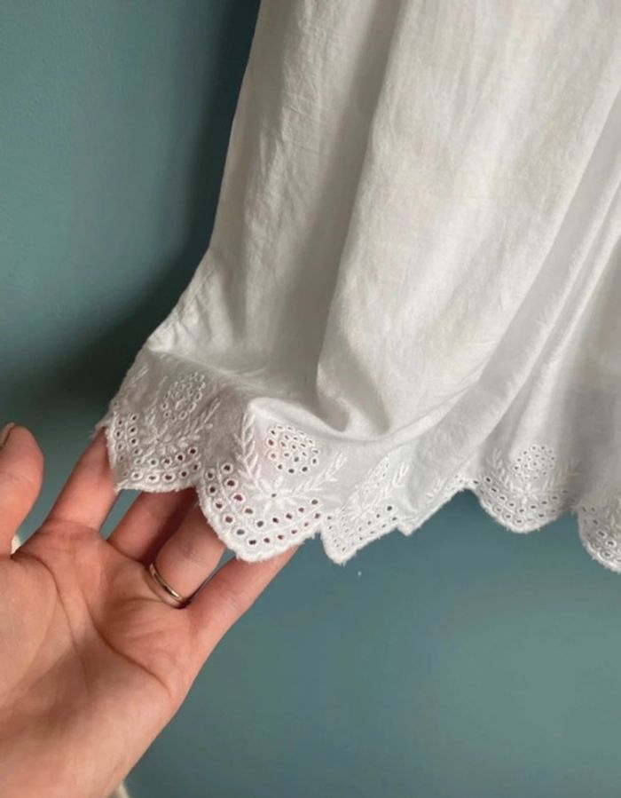 Robe blanche de cérémonie pour mariage ou baptême - photo numéro 4