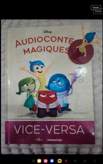 33ėme audioconte magique altaya deagostini disney audio conte compte comte magic livre& figurine